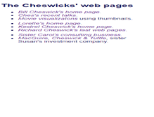 Tablet Screenshot of cheswick.com