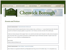 Tablet Screenshot of cheswick.us